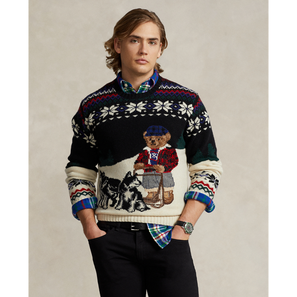 Polo Bear Wool-Blend Jumper