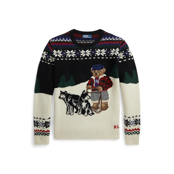 Polo Bear Wool-Blend Jumper