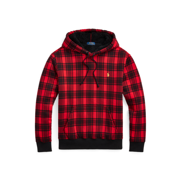 Plaid Pile Fleece Hoodie for Men | Ralph Lauren® CH
