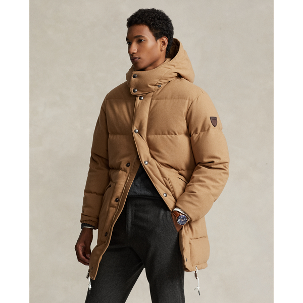 The Wainwright Wool-Blend Down Coat