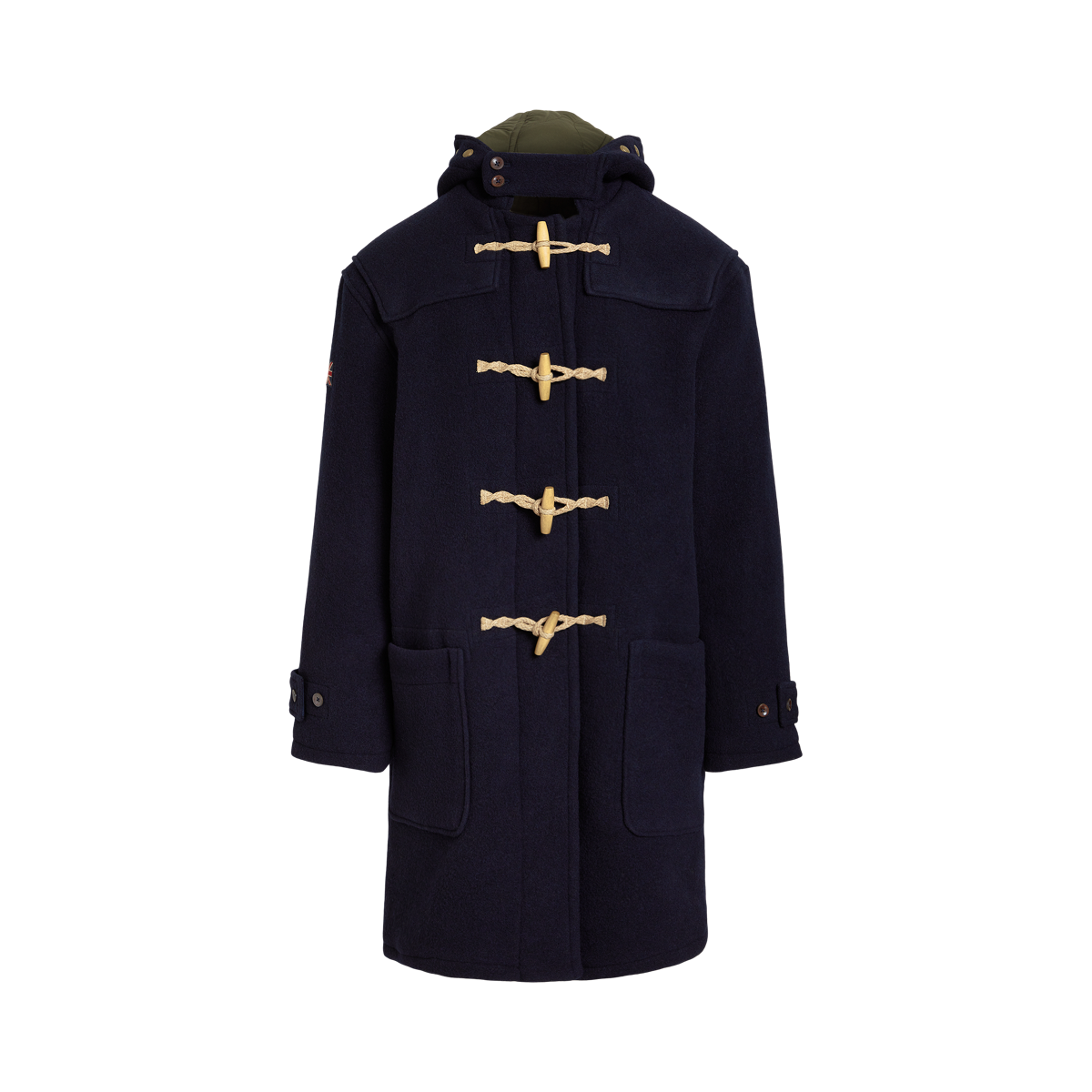 Double-Faced Wool Toggle Coat