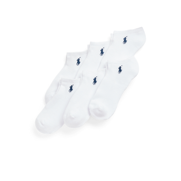 Women s White Designer Socks Ralph Lauren PT