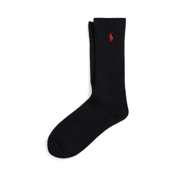 Cotton-Blend Crew Socks