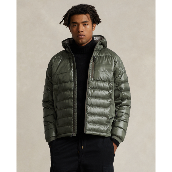 Water-Repellent Hybrid Down Jacket