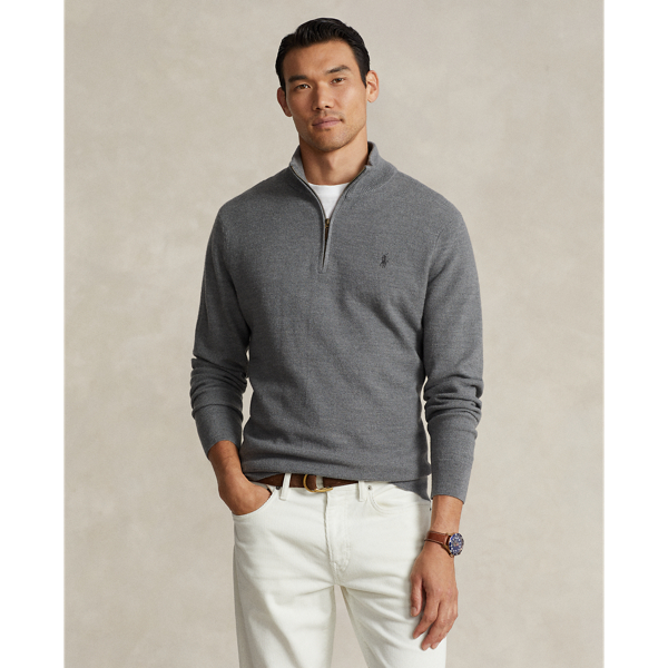 Polo grey sweater cheap