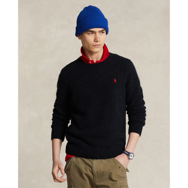 Textured Crewneck Jumper