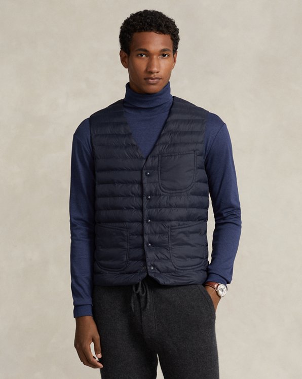 The Beaton Water-Repellent V-Neck Gilet