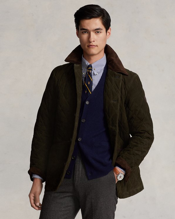 Men's Green Jackets, Coats, & Vests