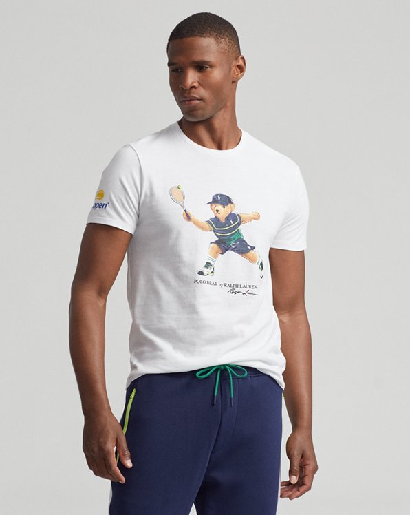 US Open Custom Slim Polo Bear T-Shirt