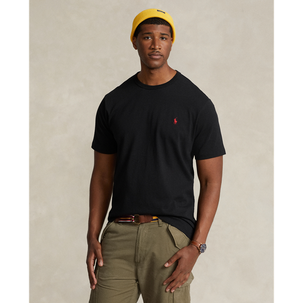 POLO Big & Tall Ralph Lauren Men's Stretch Classic Fit Cotton Briefs,  Multi-Packs Available, Black/Red, 1X at  Men's Clothing store