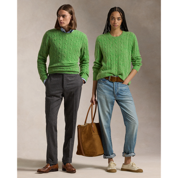 The Iconic Cable-Knit Cashmere Jumper Polo Ralph Lauren 1