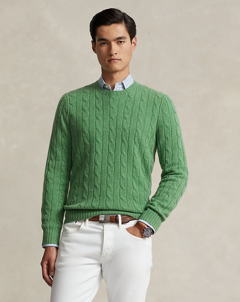 The Iconic Cable-Knit Cashmere Jumper Polo Ralph Lauren 1