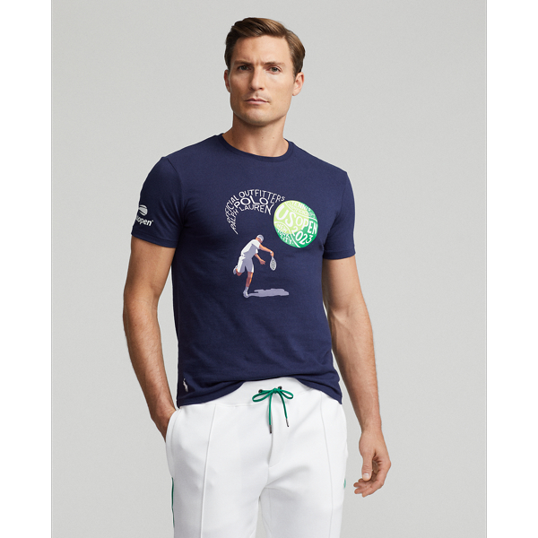 US Open Custom Slim Fit Graphic T-Shirt