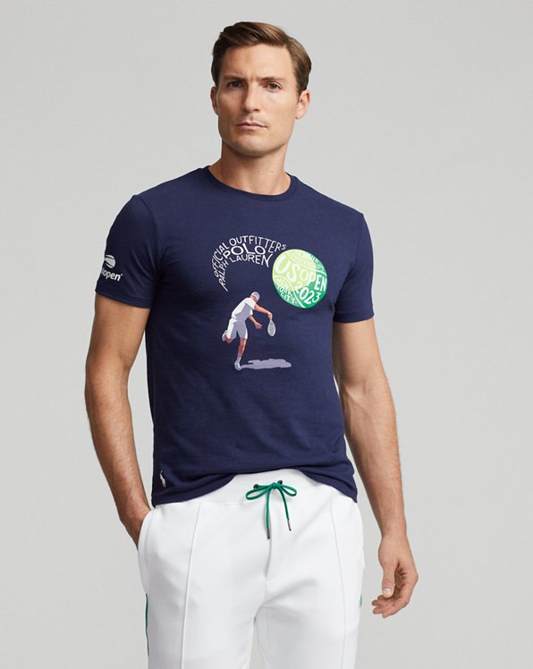 US Open Custom Slim Fit Graphic T-Shirt