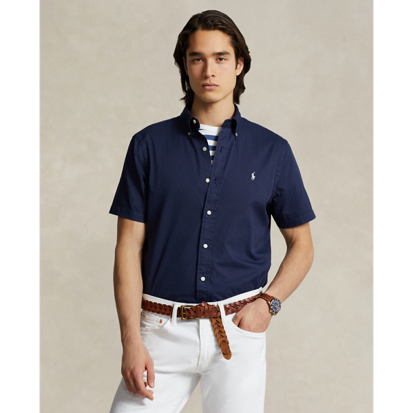 Classic Fit Garment-Dyed Twill Shirt Polo Ralph Lauren 1