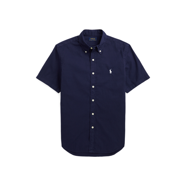 Classic Fit Garment-Dyed Twill Shirt