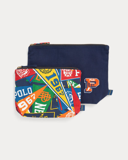 Andover Graphic Pouch Set