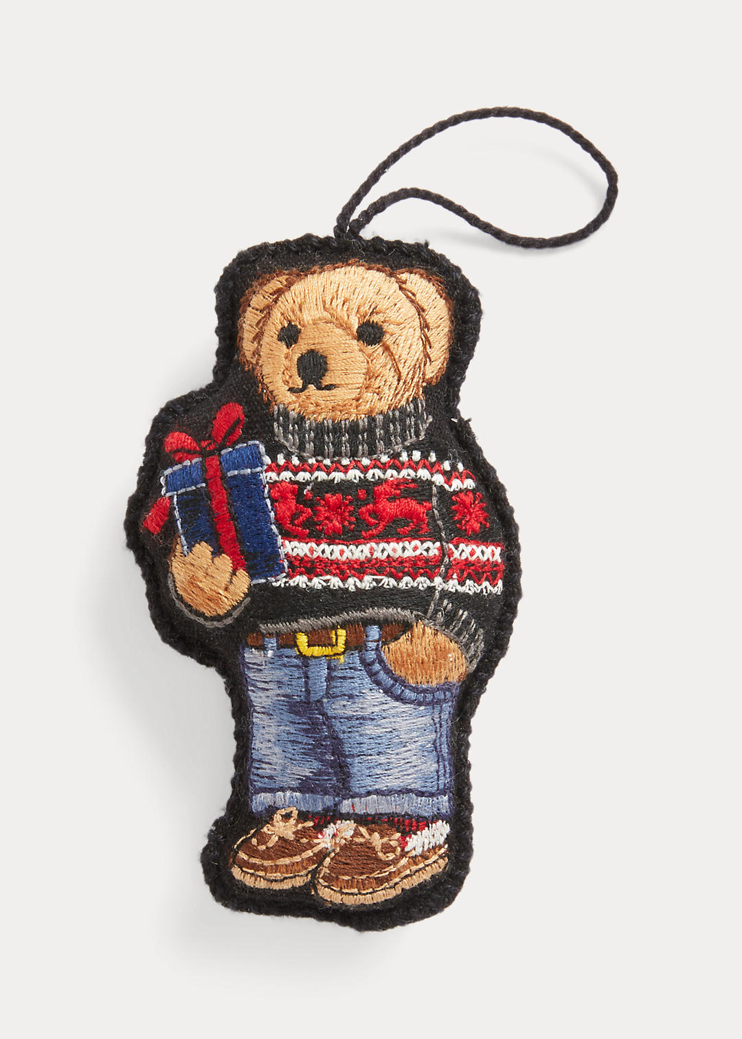 Holiday Gift Polo Bear Ornament