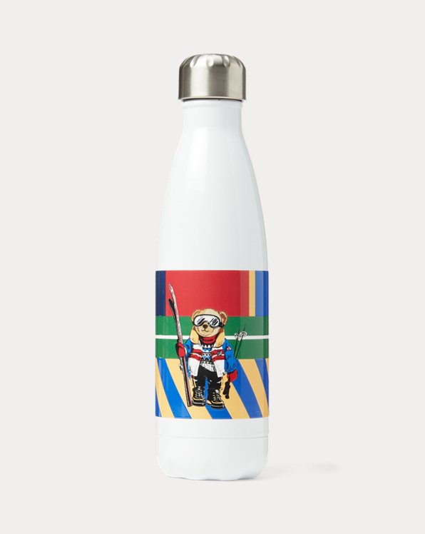 Ski Polo Bear Water Bottle