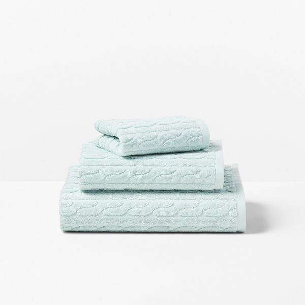 Lauren Ralph Lauren Sanders Herringbone Antimicrobial Bath Towels