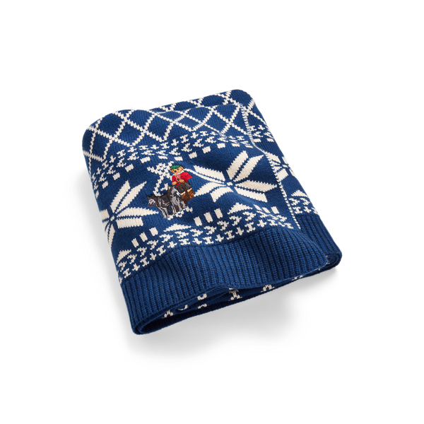 Woodhall Fair Isle Throw Blanket