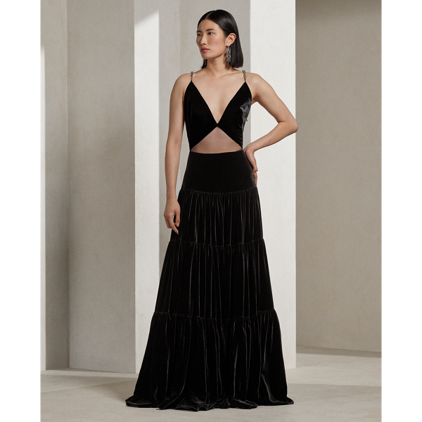 Ralph lauren black mu deals dress