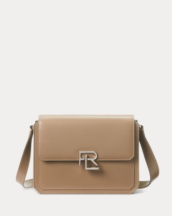 Ralph Lauren Collection RL Boston Bag, Faux Suede Skirt, White