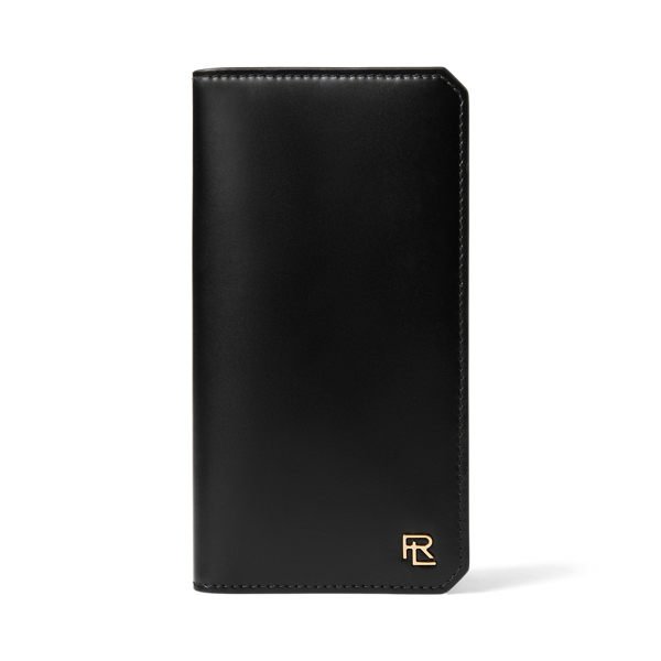 RL Box Calfskin Vertical Wallet