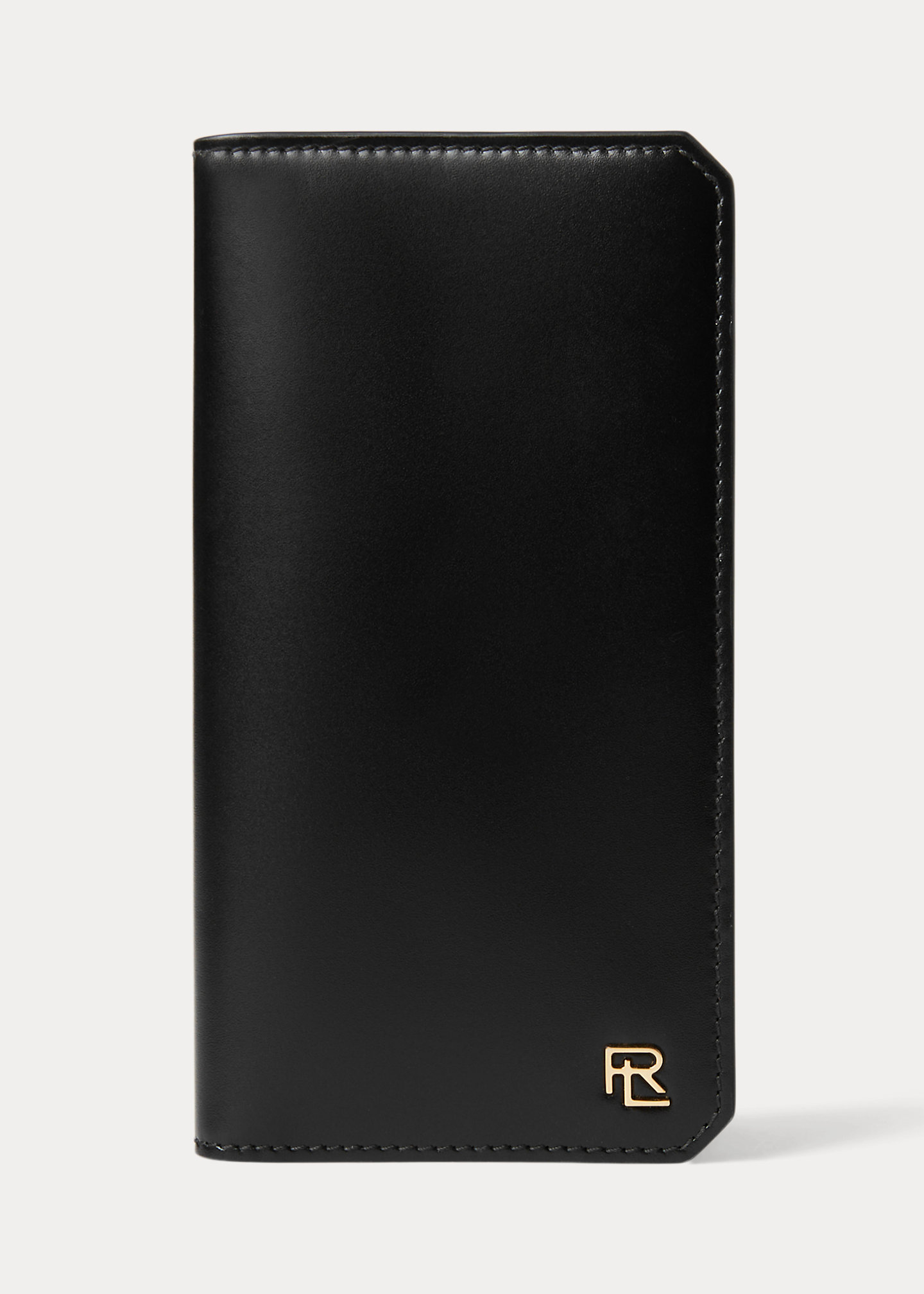 RL Box Calfskin Vertical Wallet