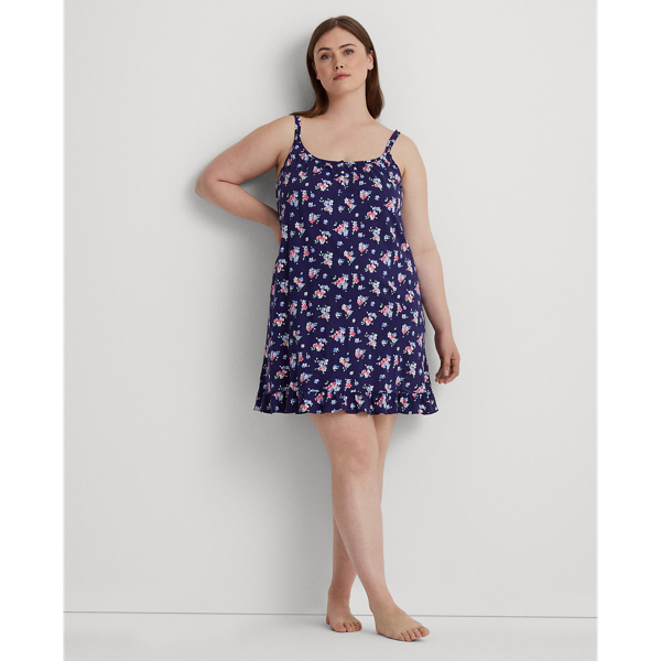 Floral Double-Strap Ballet Nightgown