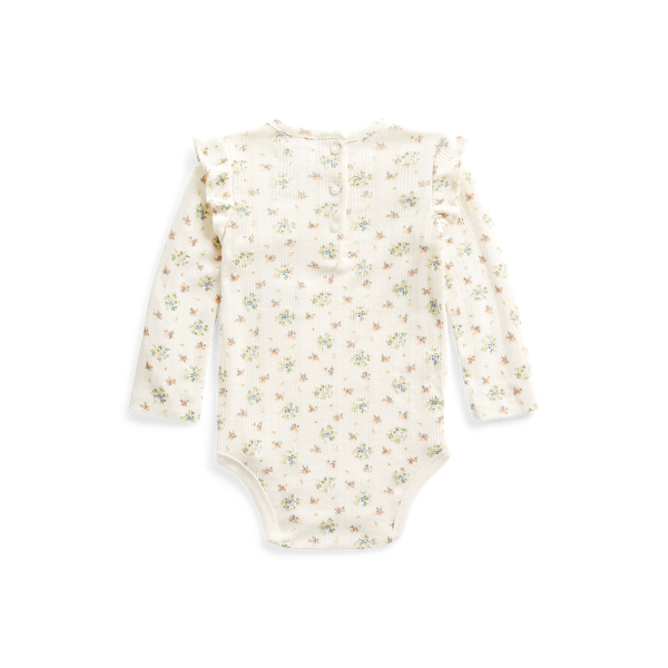 Baby shop floral bodysuit