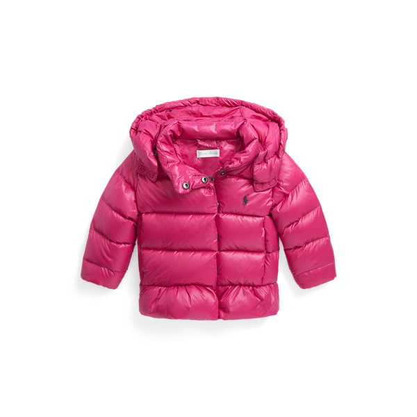 Pink discount polo jacket