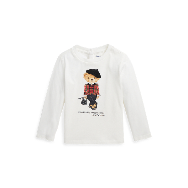 Polo Bear Jersey Long-Sleeve Tee Baby Girl 1