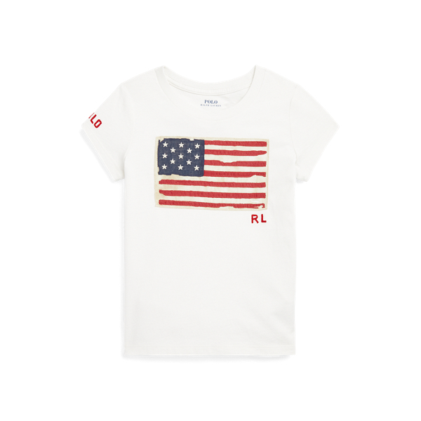 Flag Cotton Jersey Tee