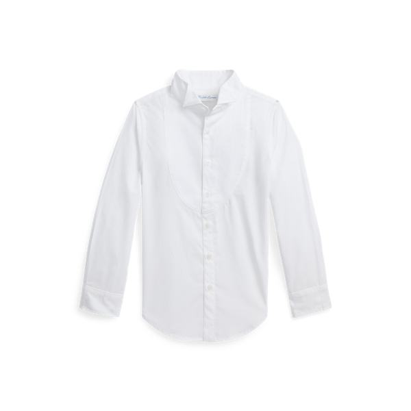 Cotton Broadcloth Tuxedo Shirt