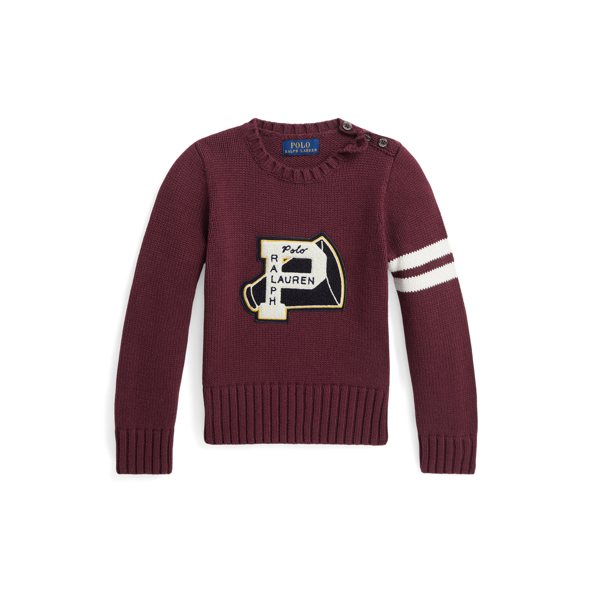 Boys letterman hotsell sweater