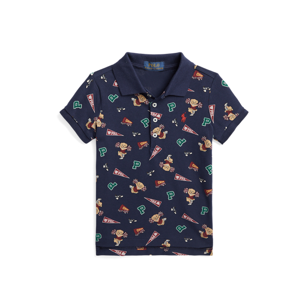 Polo Polo Bear en piqué stretch