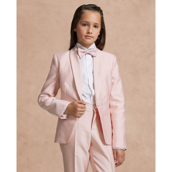 Stretch Faille Tuxedo Blazer Girls' Collection 7-16 1