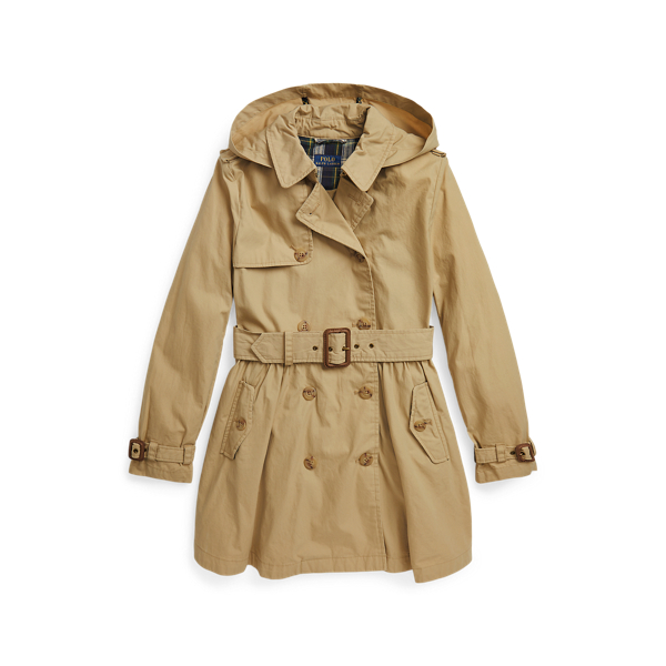 Hooded Trench Coat