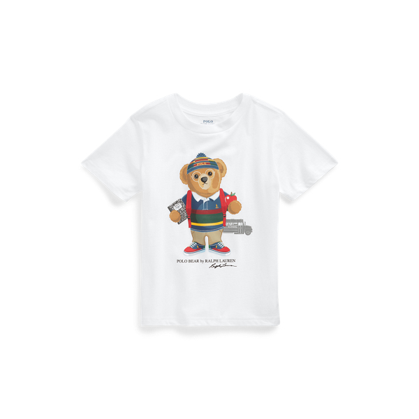 Polo Bear Cotton Jersey Tee