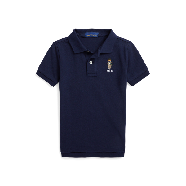 Bear Shield Dark Blue 42 Inch Cotton Poplin Pre Order