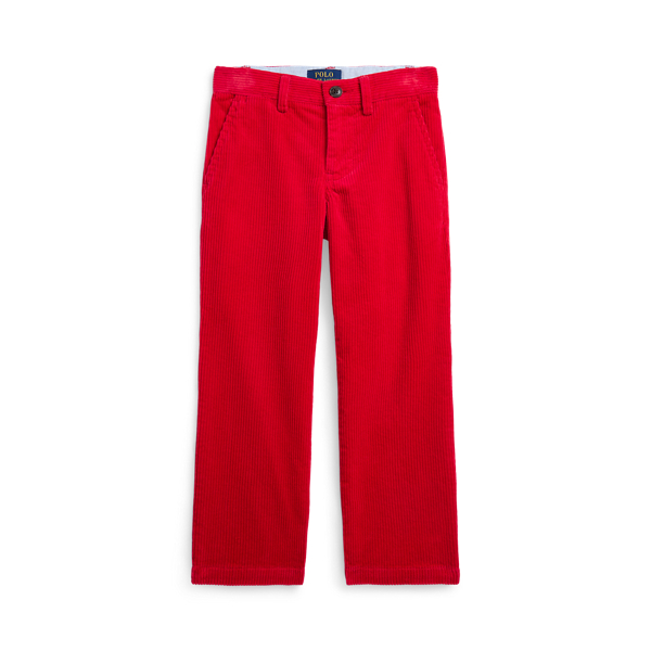 Straight Fit Cotton Corduroy Pant