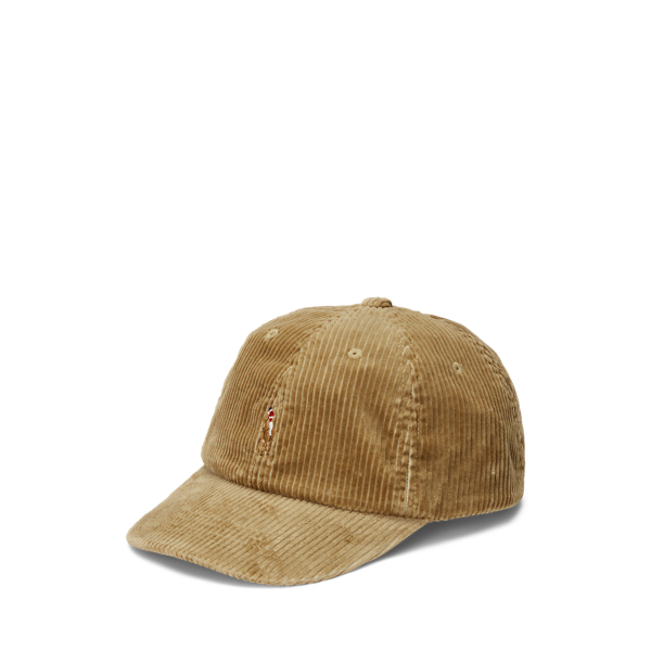 Casquette unie en coton Polo Ralph Lauren beige