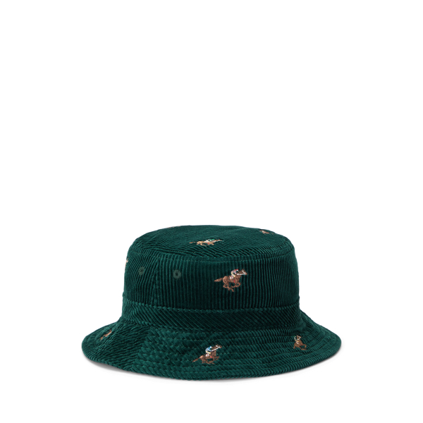 Equestrian Corduroy Bucket Hat