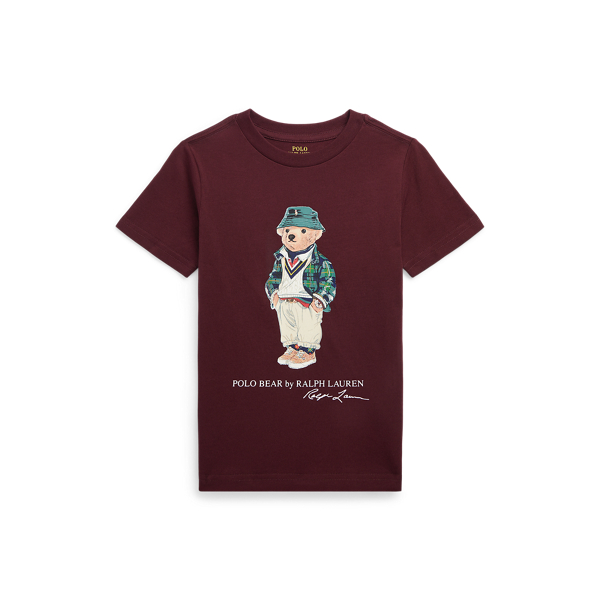 Polo Bear Cotton Jersey Tee