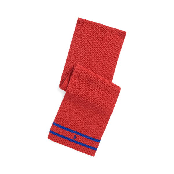 Striped Cotton Scarf