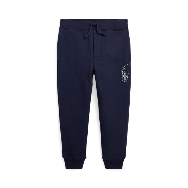 Plaid Big Pony Fleece Jogger Pant