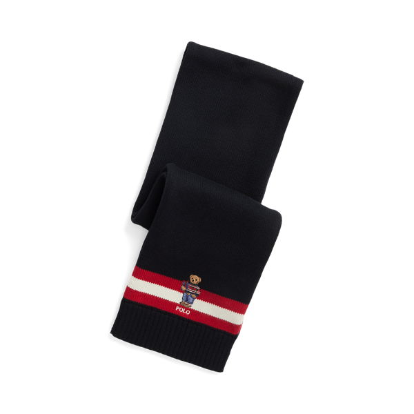 Polo Bear Cotton Scarf