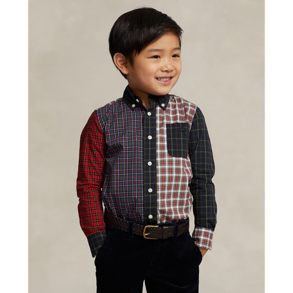 Plaid Cotton Poplin Fun Shirt