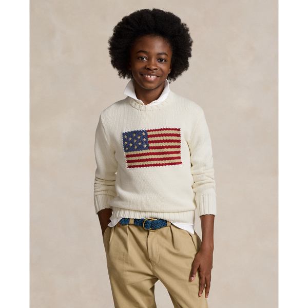 The Iconic Flag Sweater Boys 8-20 1